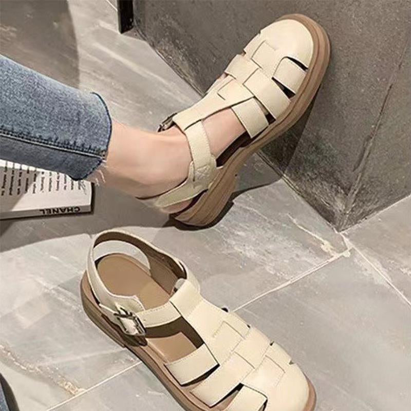 Weave Soft Roman Sandals