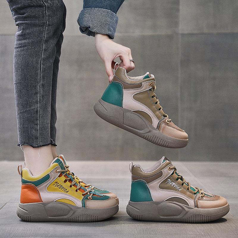 Vintage Walking Leather Comfy Shoes