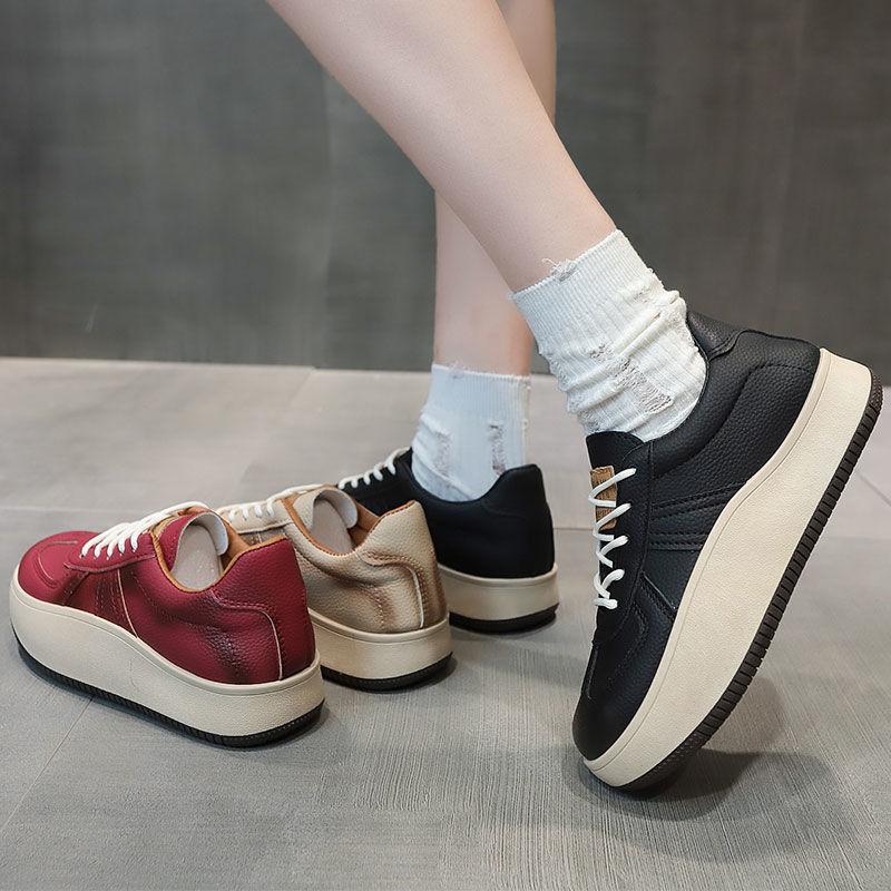 Soft Leather Rocking Shoes