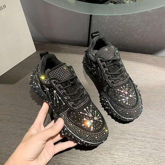 Bling Rhinestones Casual Sneakers