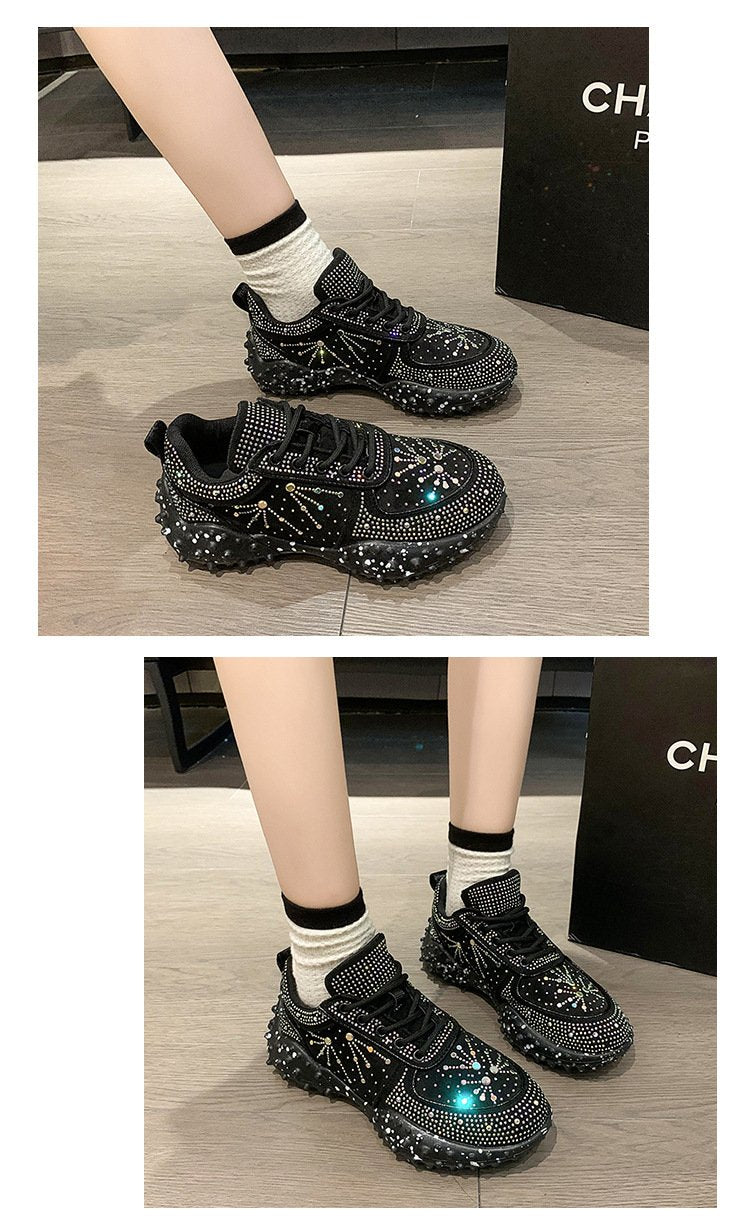 Bling Rhinestones Casual Sneakers