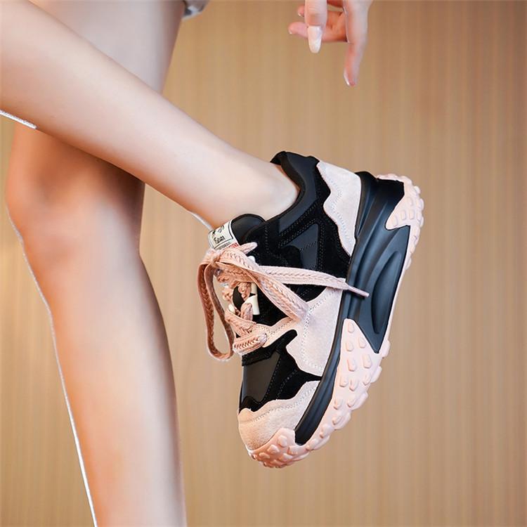 Pop Color-Blocking Sports Shoes