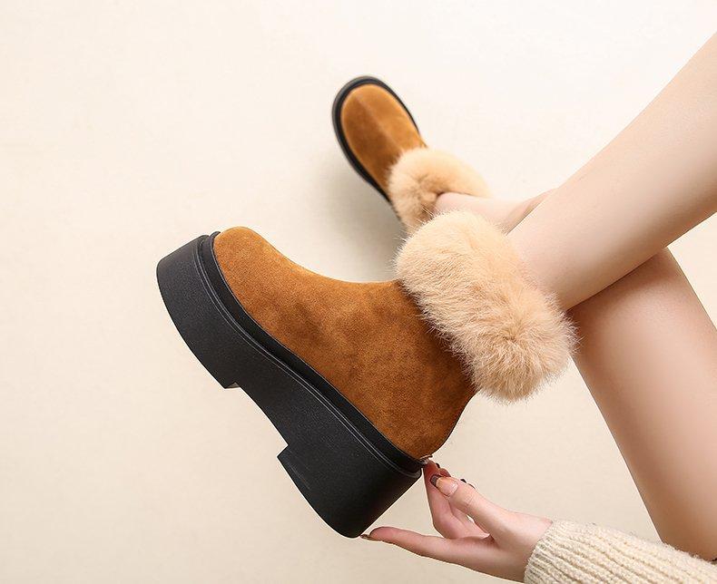 Furry Warm Snow Boots