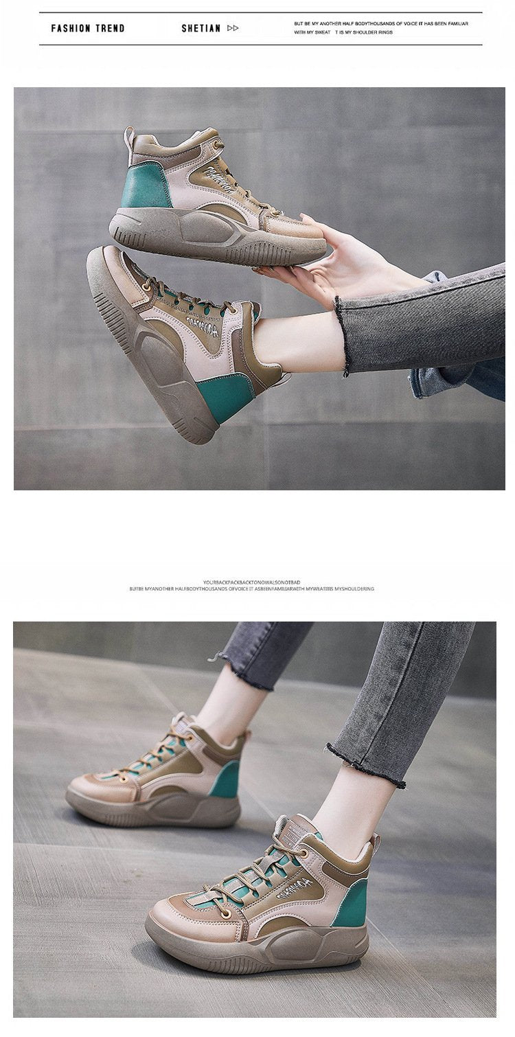 Vintage Walking Leather Comfy Shoes