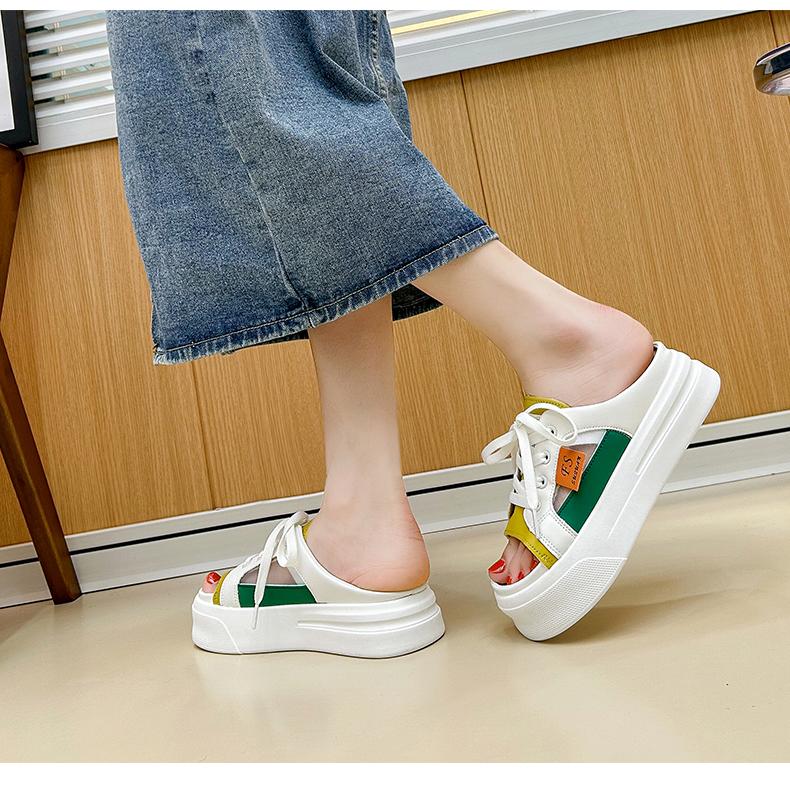 Walking Slip-On Casual Platform Slippers