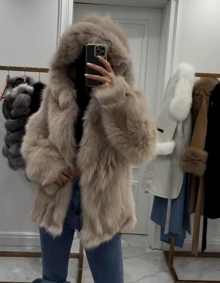 Furry Casual Coat