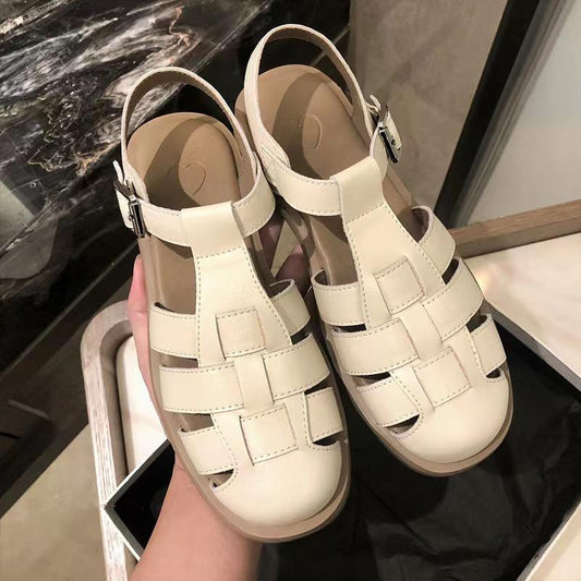 Weave Soft Roman Sandals