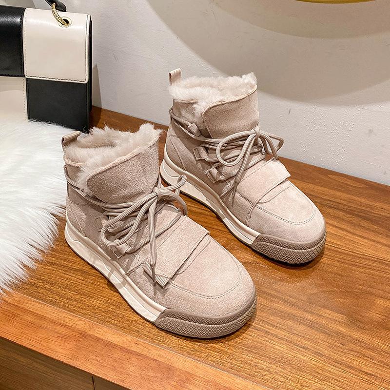 Outside Retro Warm Cotton Snow Boots