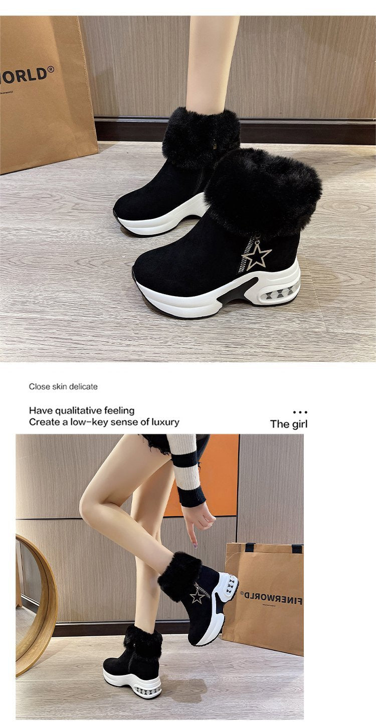 Winter Air Cushion Warm Orthopedic Snow Shoes