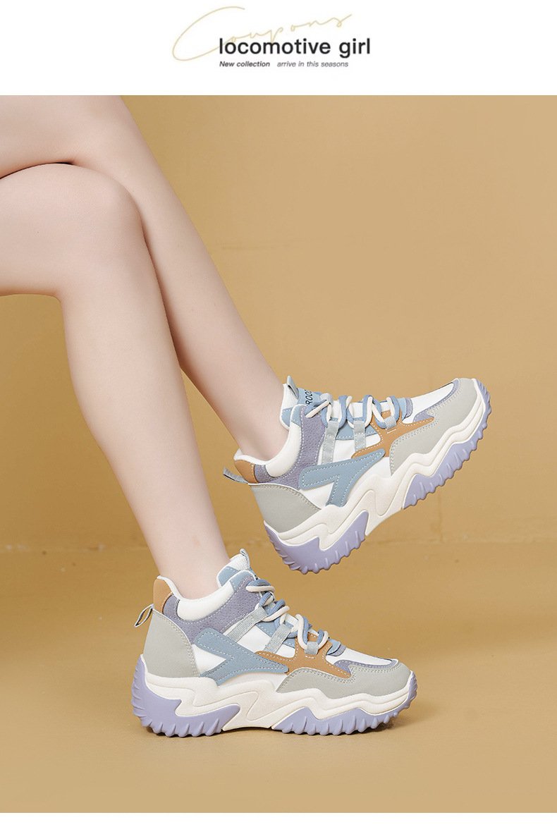 Patchwork Color Casual Outdoor Sneakers