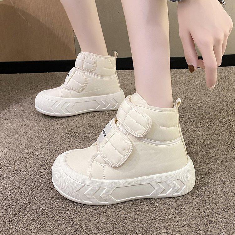 Walking Platform Flats Snow Boots