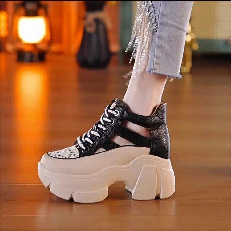 Hollow Casual Chunky Shoes