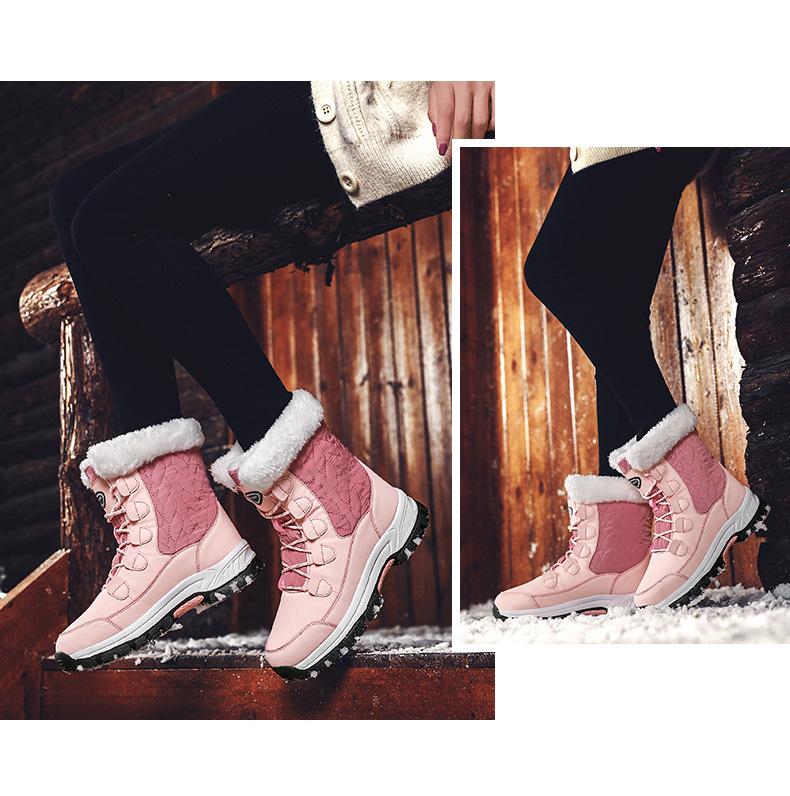 All-match Waterproof Non-Slip Warm Snow Boots