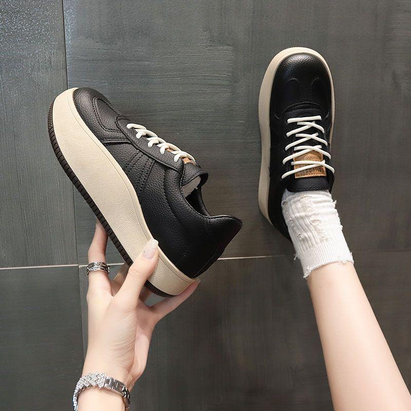 Soft Leather Rocking Shoes