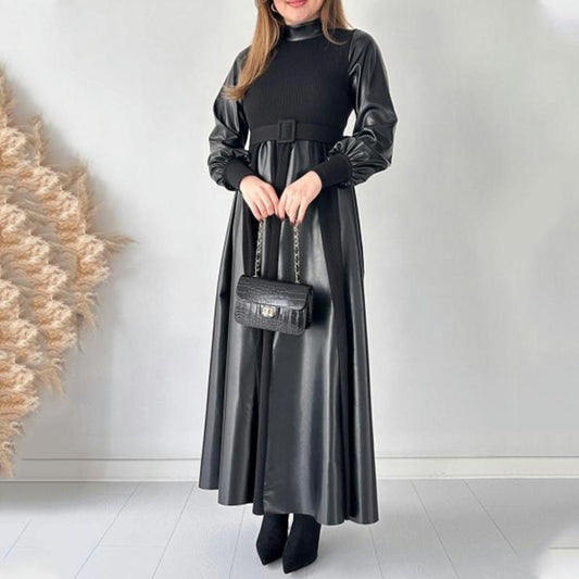 Elegant Puff Sleeve Prom Dresses【With Belt】