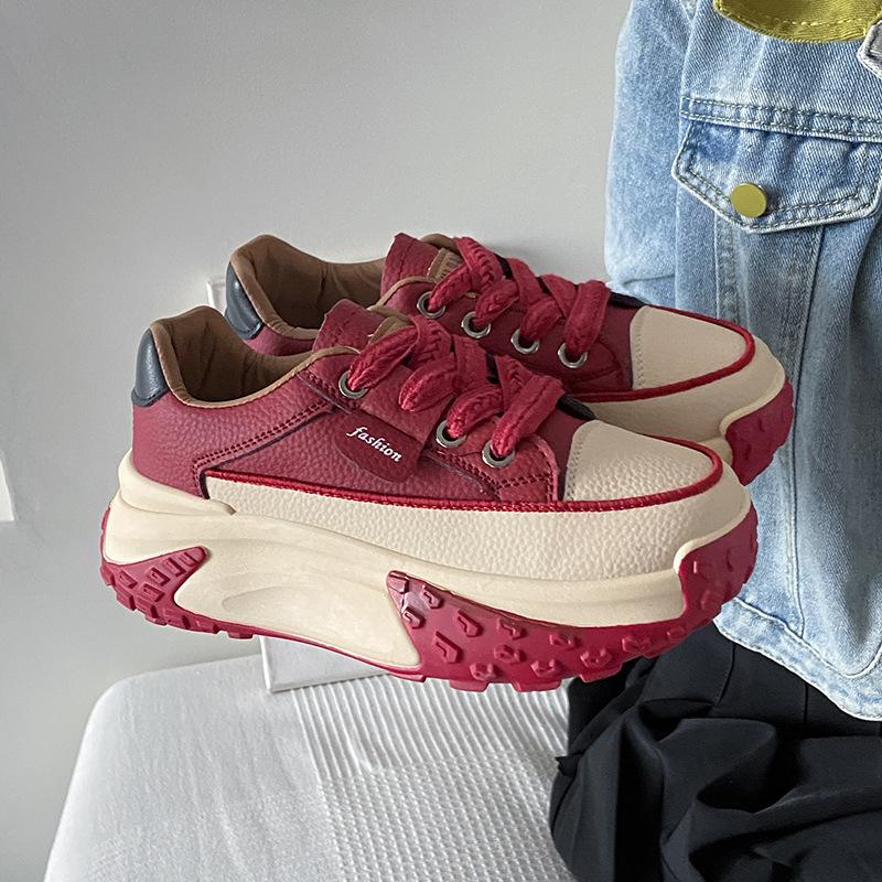 Casual Thick-Sole Versatile Non-Slip Sneakers