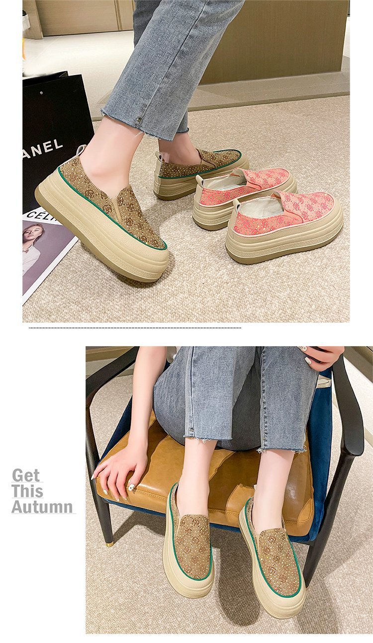 Shallow Casual Printing Shoes