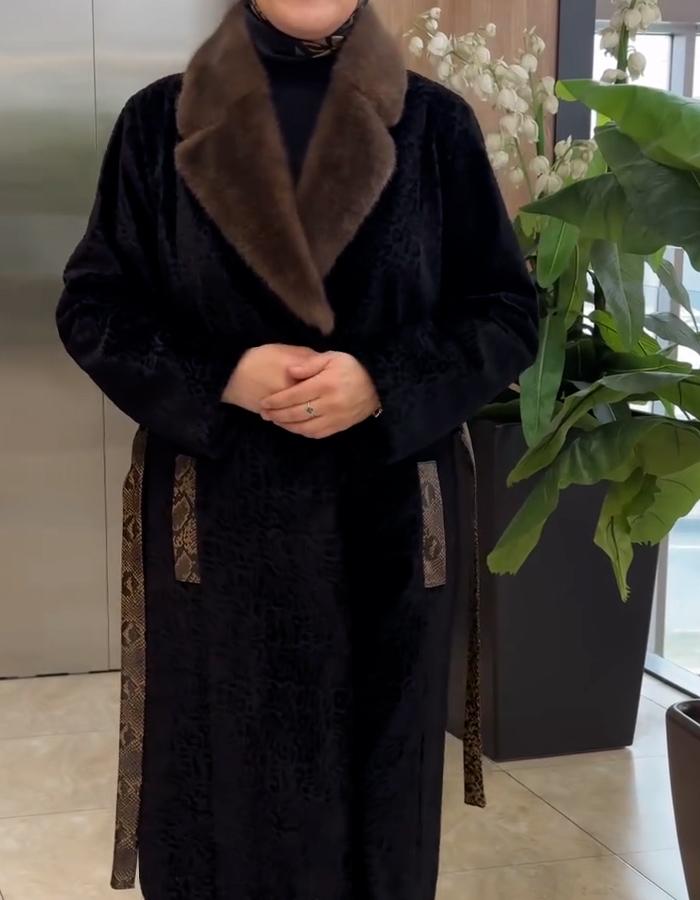 Black Warm Comfy Coat