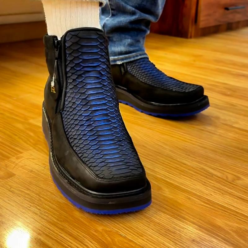 Blue Platform Shoes