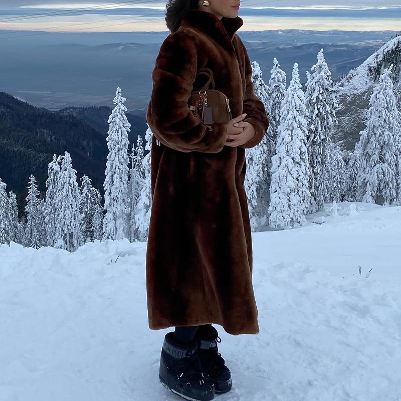 Brown Soft Casual Coat