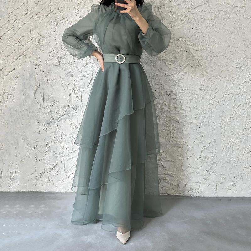 Elegant Long Sleeve Dress