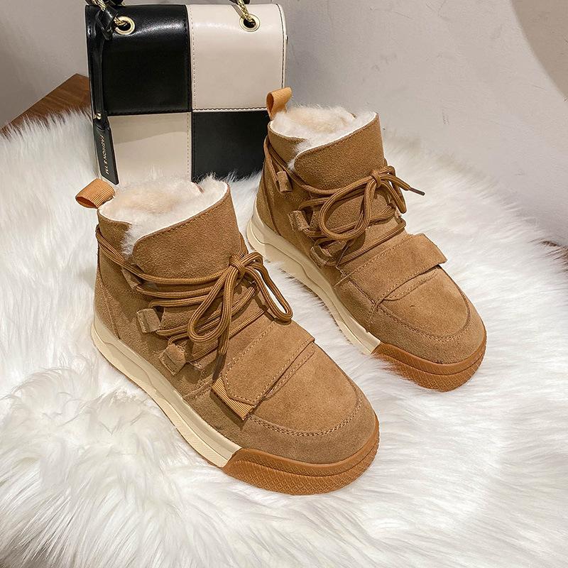 Outside Retro Warm Cotton Snow Boots