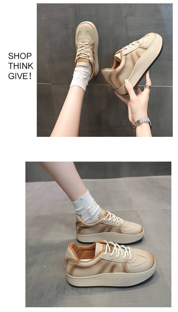 Soft Leather Rocking Shoes