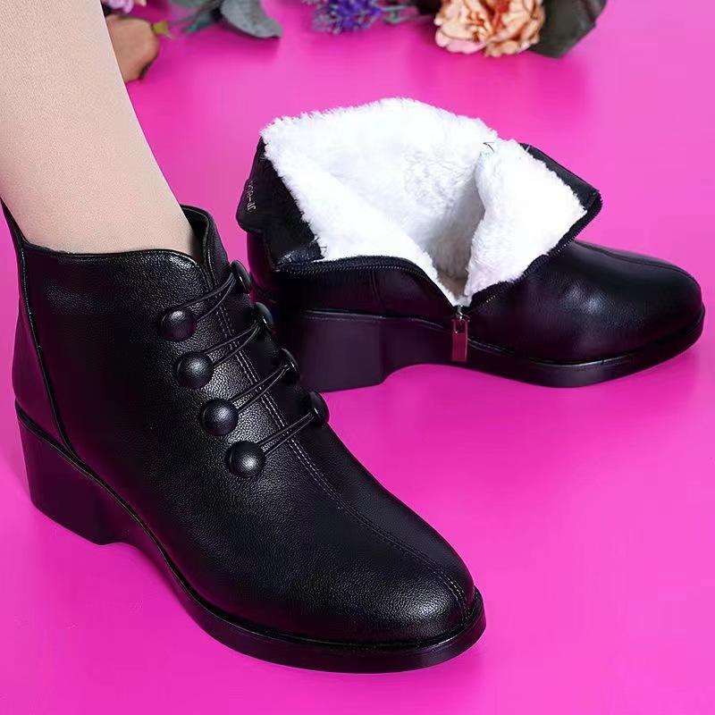 Button Vintage Martin Boots