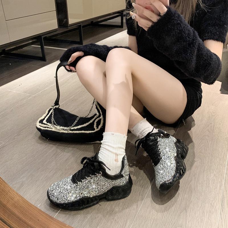 Shining Crystal Outdoor Lightweight Sneakers