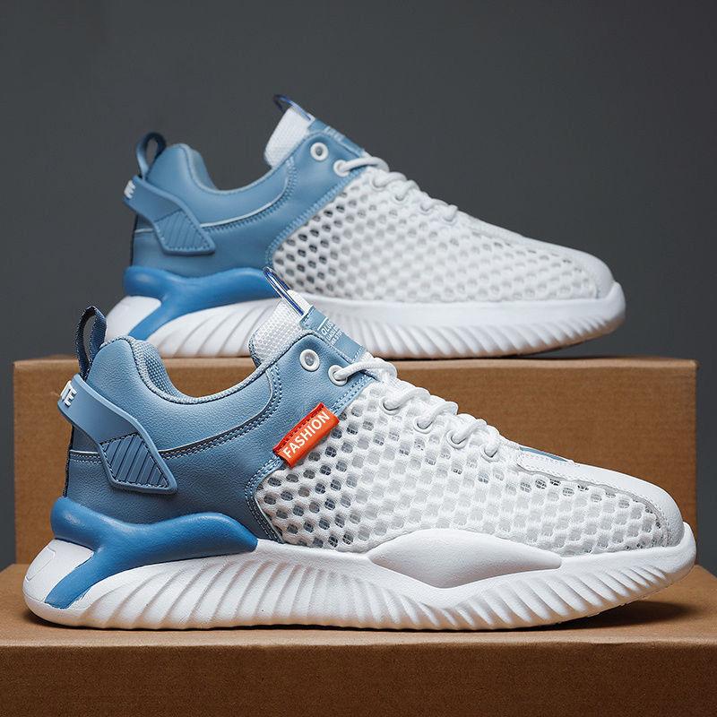 Two-Color Casual Mesh Sneakers