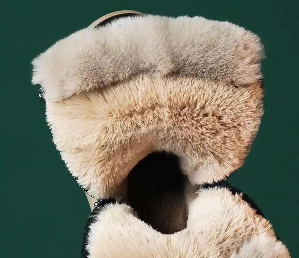 Warm Flats Walking Snow Boots