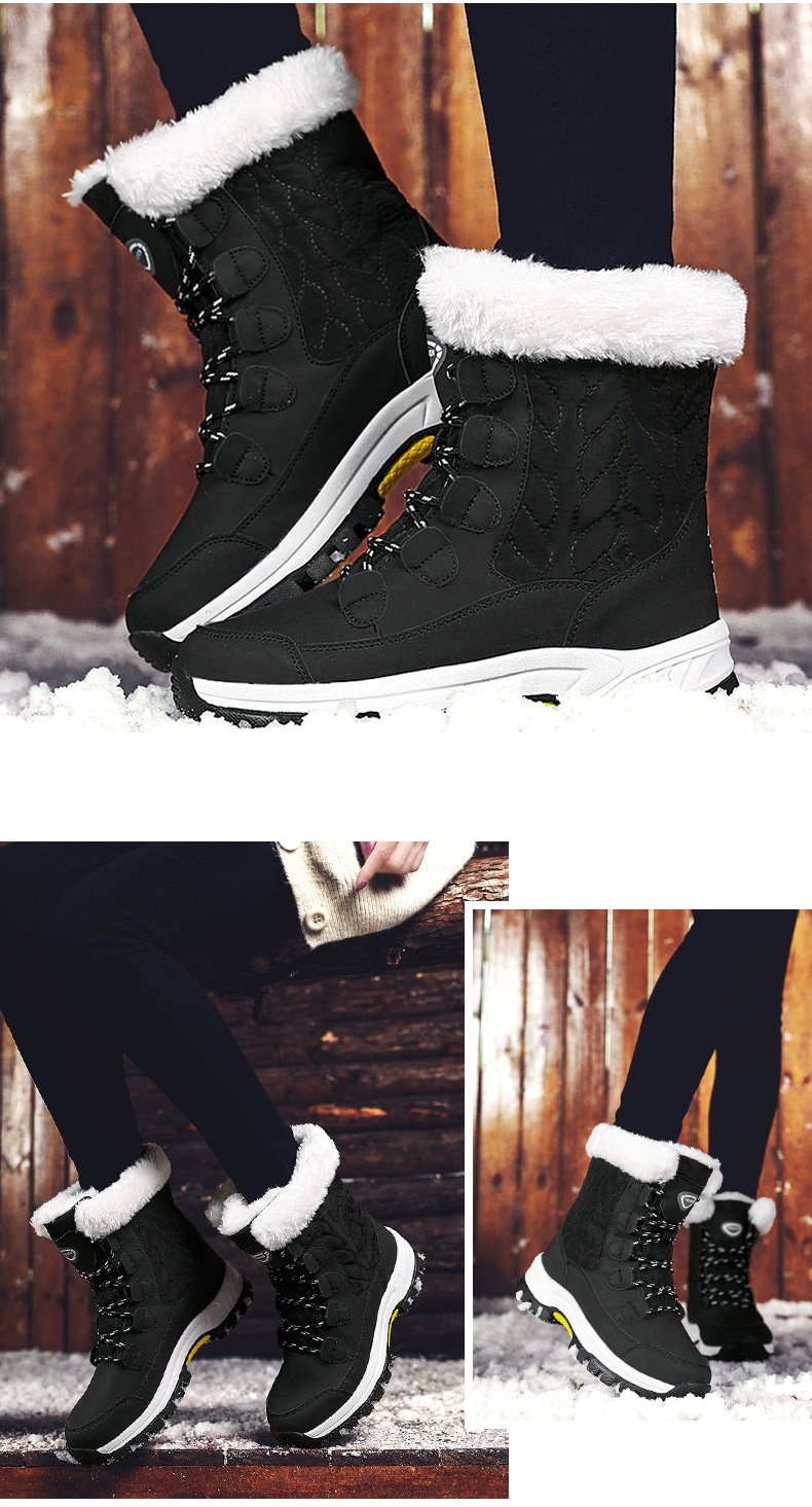 All-match Waterproof Non-Slip Warm Snow Boots