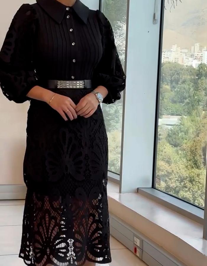 Elegant Embroidered Dress