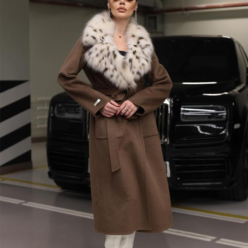 Fur Collar Versatile Coat
