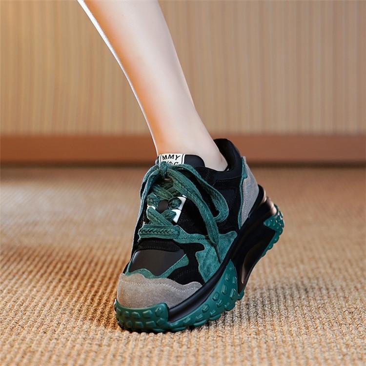 Pop Color-Blocking Sports Shoes