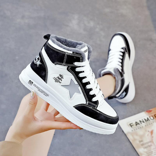 Star Casual Fleecing Platform Shoes