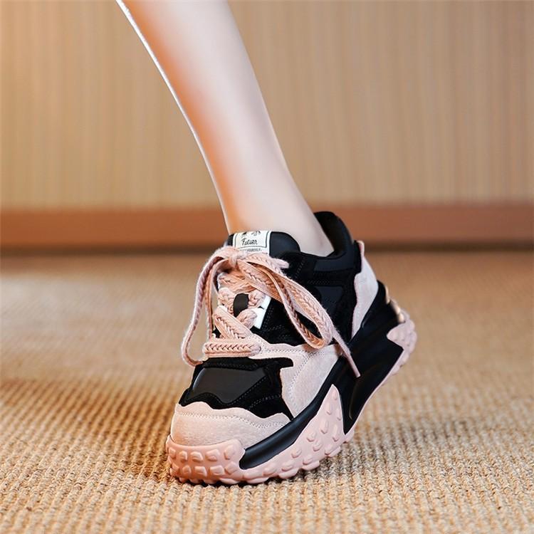 Pop Color-Blocking Sports Shoes