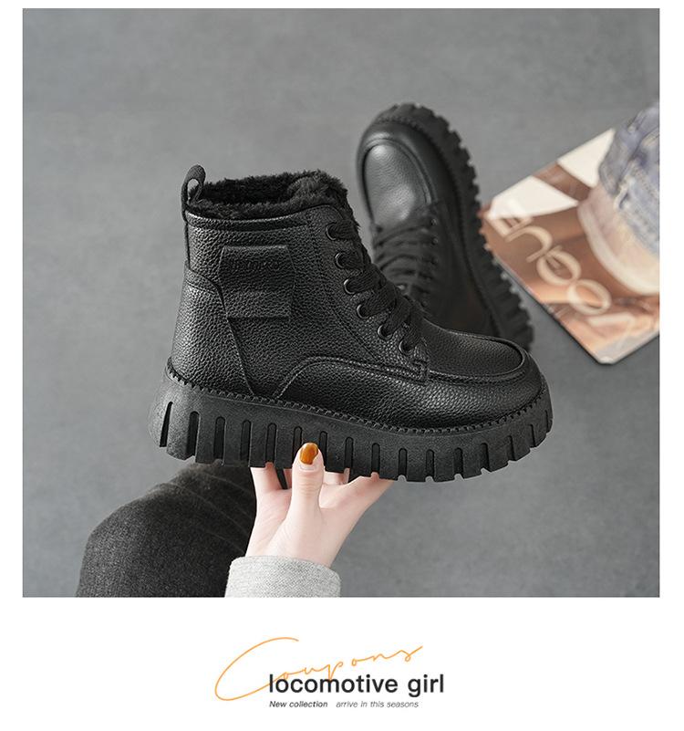 Platform Comfortable Warm Snow Boots