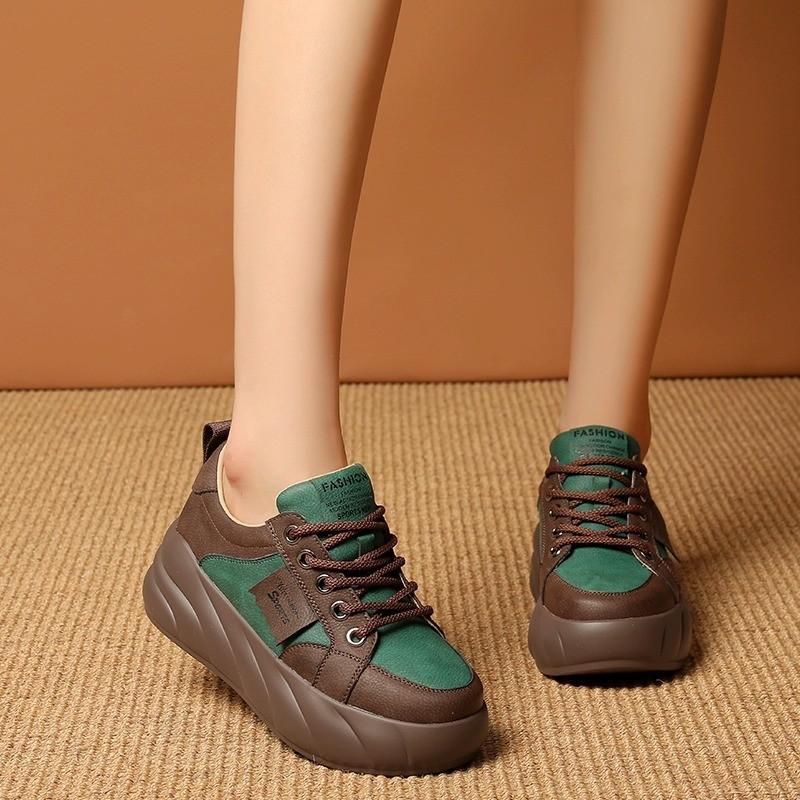 Lightweight Casual Color-Blocking Shoes