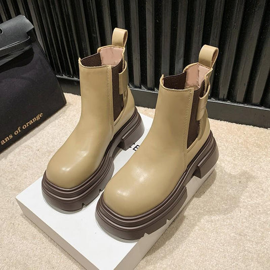 Stylish Vintage Chimney Boots