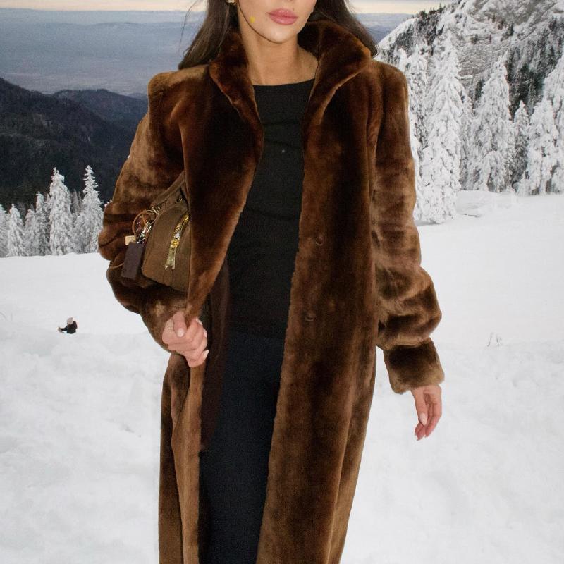 Brown Soft Casual Coat
