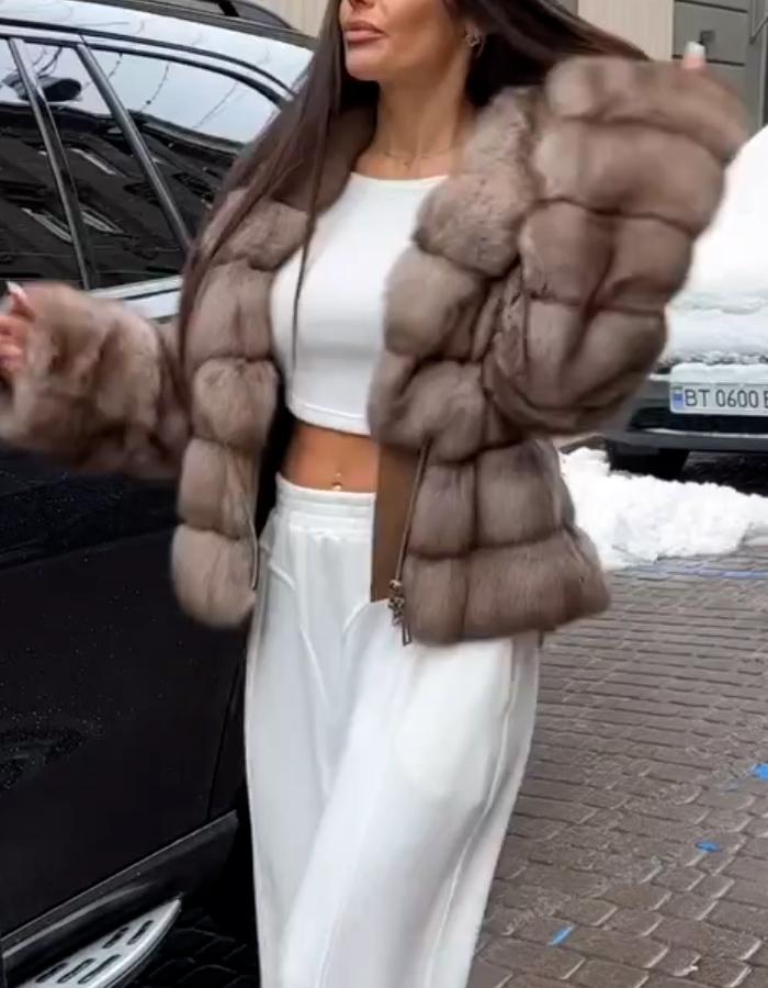 Casual Fur Short Coat