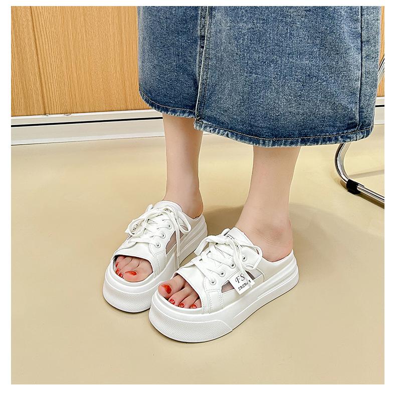 Walking Slip-On Casual Platform Slippers