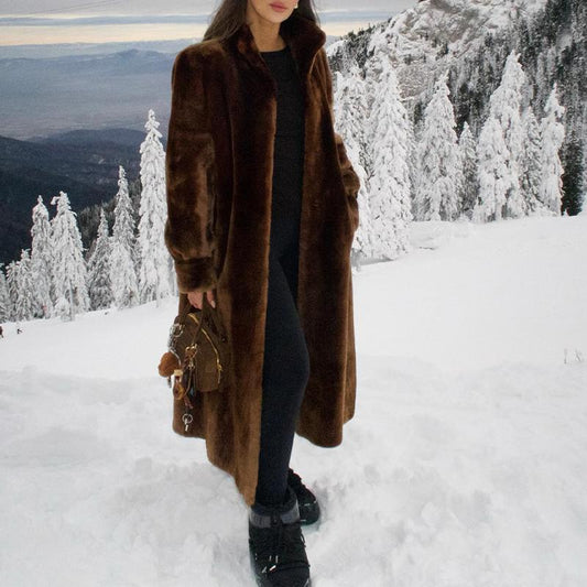 Brown Soft Casual Coat