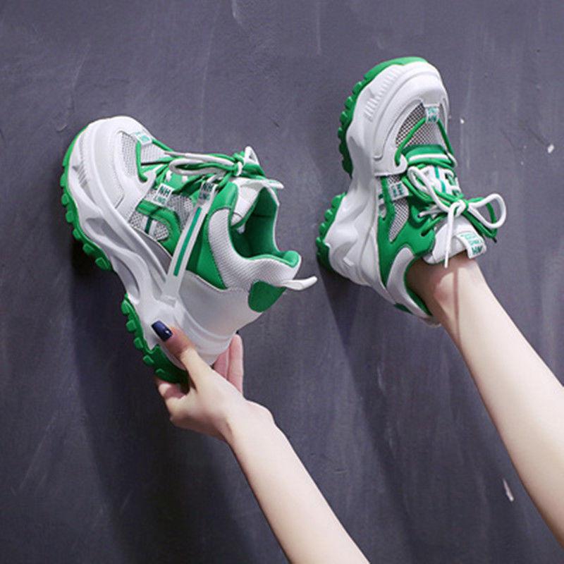 Pop Versatile Thick-Sole Sneakers