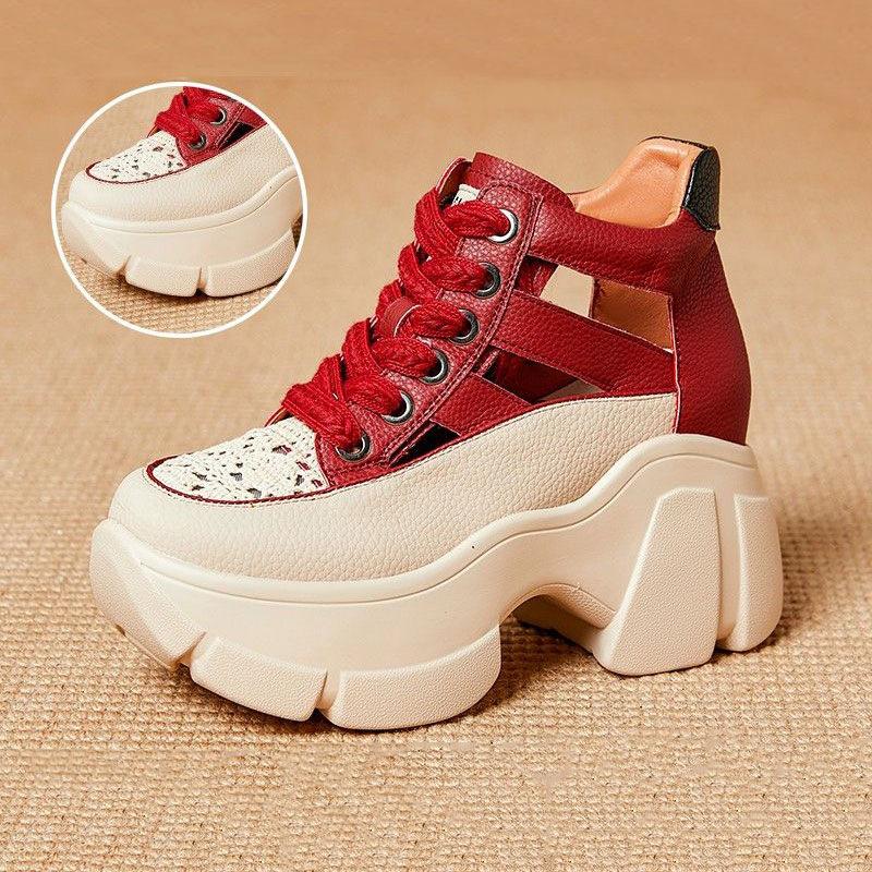 Hollow Casual Chunky Shoes
