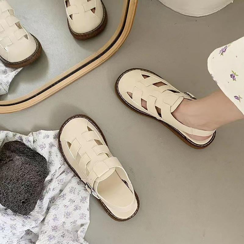 Weave Soft Roman Sandals