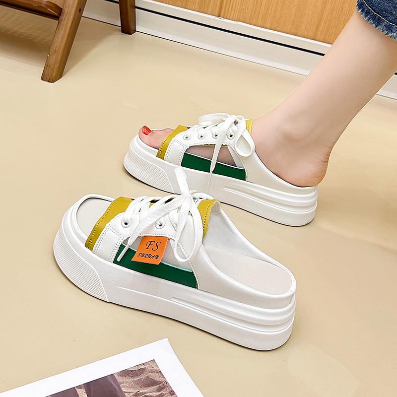 Walking Slip-On Casual Platform Slippers