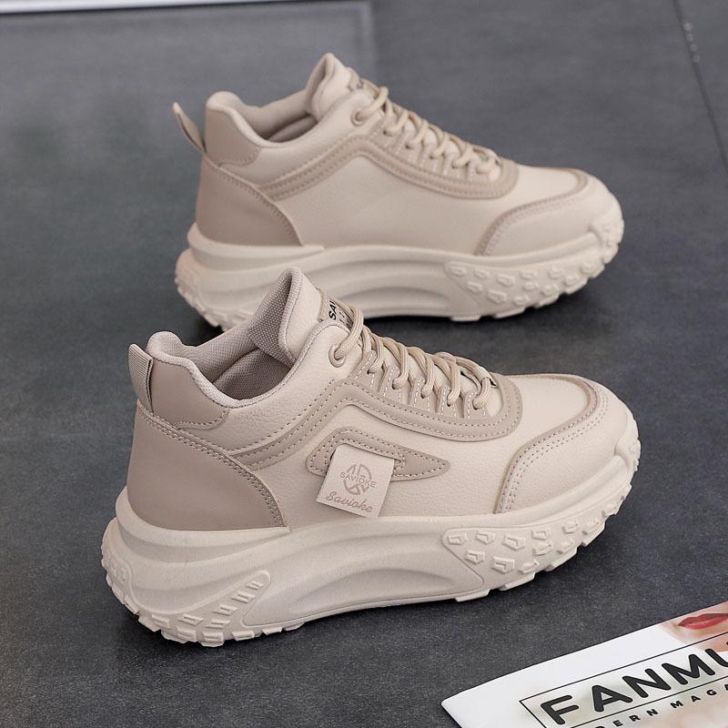 Heightening Chunky Lace Up Sneakers