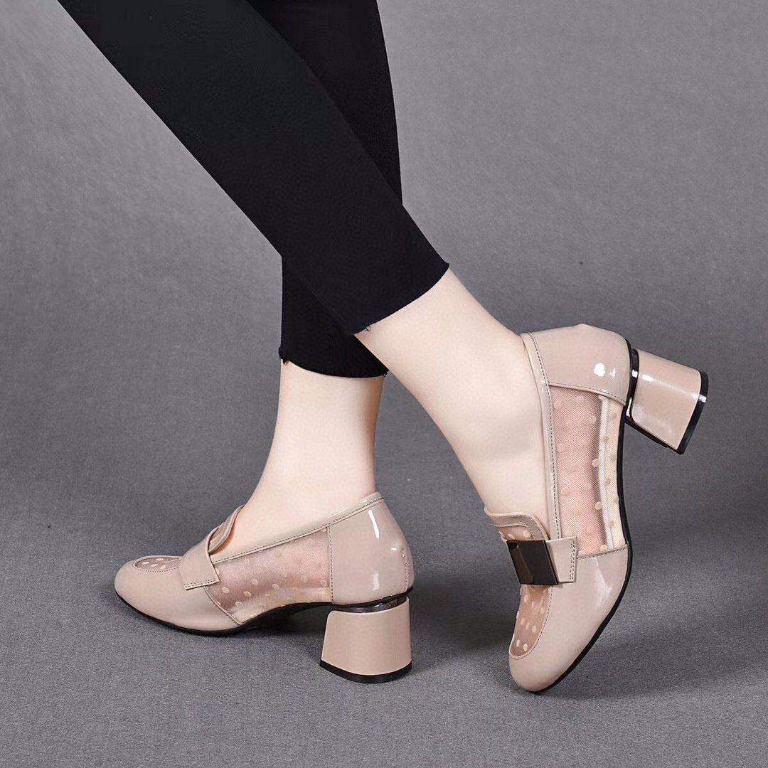 Polka Dot Mesh Shoes